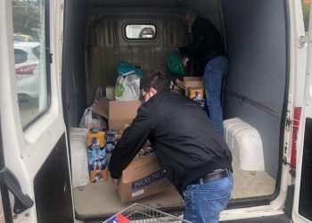 Συγκέντρωση τροφίμων για την Ουκρανία: «Πέρα από κάθε προσδοκία» η προσφορά