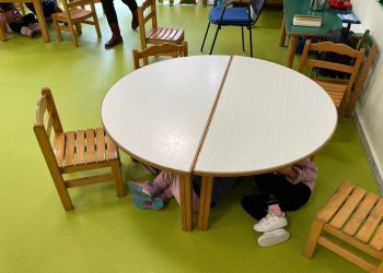 Τα παιδιά μαθαίνουν για τον σεισμό και πώς να προφυλάσσονται