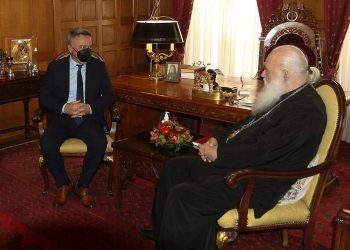 Με τον Αρχιεπίσκοπο Αθηνών Ιερώνυμο συναντήθηκε ο δήμαρχος Γιώργος Γιασημάκης