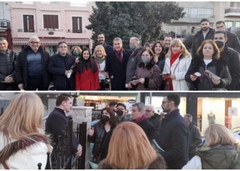 Εξόρμηση από ΠΑΣΟΚ - ΚΙΝΑΛ στο Χαλάνδρι με επίκεντρο την ακρίβεια