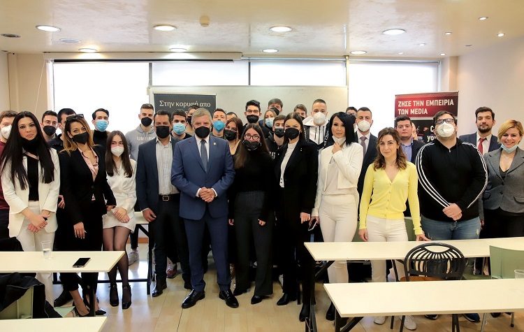 Συζήτηση Γ. Πατούλη με φοιτητές δημοσιογραφίας για τον ρόλο της Τοπικής Αυτοδιοίκησης