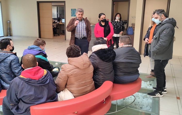 Επίσκεψη εκπαιδευομένων του Σικιαριδείου στην ΑΜΑΡΥΣΙΑ