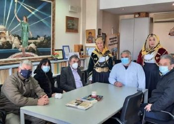 Σε εκδηλώσεις μνήμης 100 χρόνων από την Μικρασιατική Καταστροφή ο Βλάσσης Σιώμος στα Μελίσισα