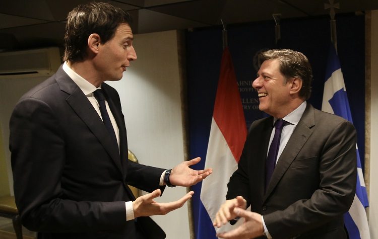Συνάντηση Μιλτιάδη Βαρβιτσιώτη με τον αναπληρωτή πρωθυπουργό της Ολλανδίας