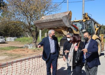 Αυτοψία Αμπατζόγλου στα έργα σε Στούντιο Α και κολυμβητήριο