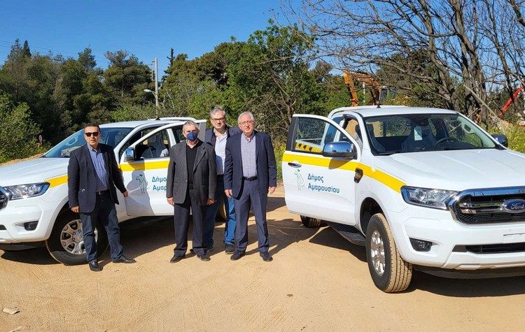Δύο νέα οχήματα 4×4 απέκτησε ο Δήμος Αμαρουσίου