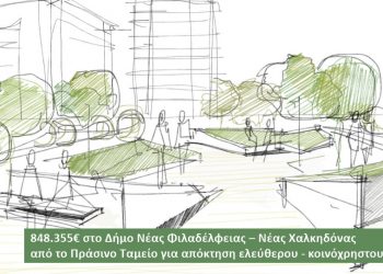 Νέα χρηματοδότηση από το Πράσινο Ταμείο για απόκτηση ελεύθερου - κοινόχρηστου χώρου