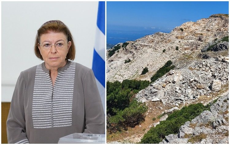Λατομεία στο Πεντελικό: Ένα ακόμα ξεκάθαρο «Όχι» από τη Λίνα Μενδώνη