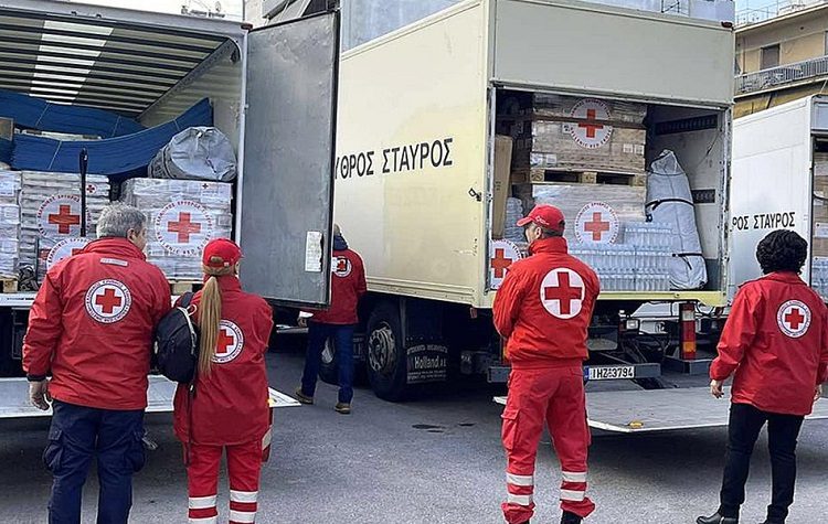 Δράση συγκέντρωσης ανθρωπιστικής βοήθειας για την Ουκρανία από το 6ο Δημοτικό σχολείο