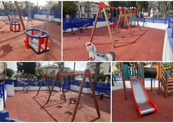 Ανοικτή και πάλι η παιδική χαρά στο «Άγαλμα της Μάνας»