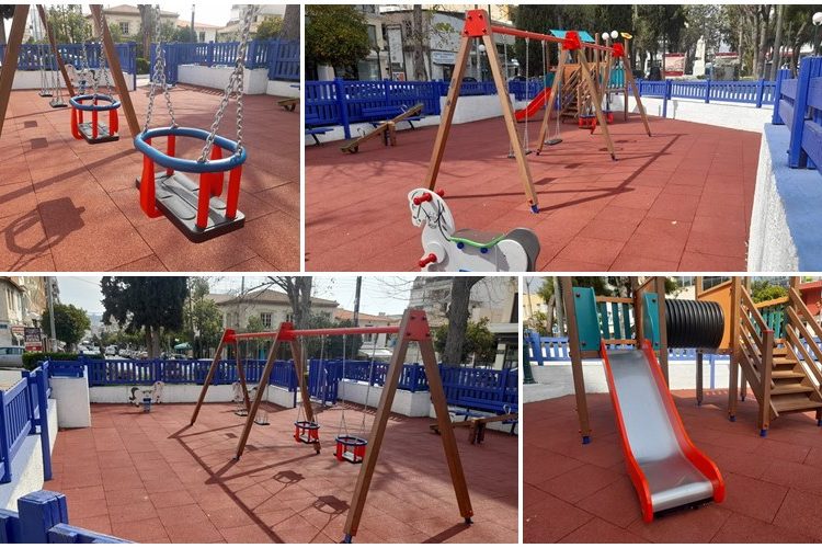Ανοικτή και πάλι η παιδική χαρά στο «Άγαλμα της Μάνας»
