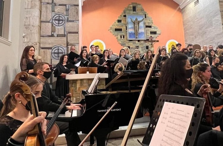 Σε κλίμα κατάνυξης πραγματοποιήθηκε η πασχαλινή συναυλία στην Καθολική Εκκλήσία Ψυχικού