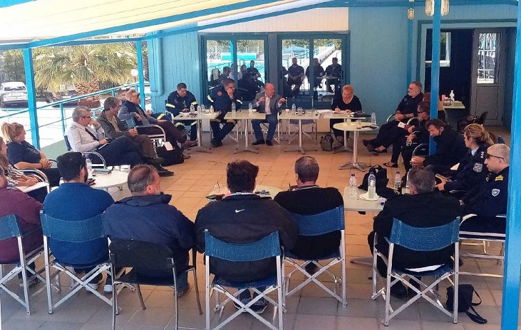 Σύσκεψη για το Εθνικό Πάρκο Σχινιά και 2η Ειδική Συνεδρίαση Σ.Τ.Ο. Πολιτικής Προστασίας του Δήμου