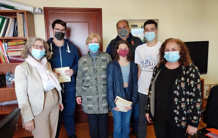 Στο Δημαρχείο μαθητές του 4ου Γενικού Λυκείου - Τι ζήτησαν από τον Σίμο Ρούσσο