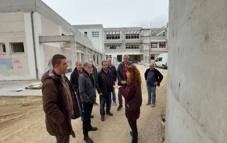 Προχωρούν οι εργασίες κατασκευής των νέων κτηρίων του 3ου Γυμνασίου – 3ου Λυκείου
