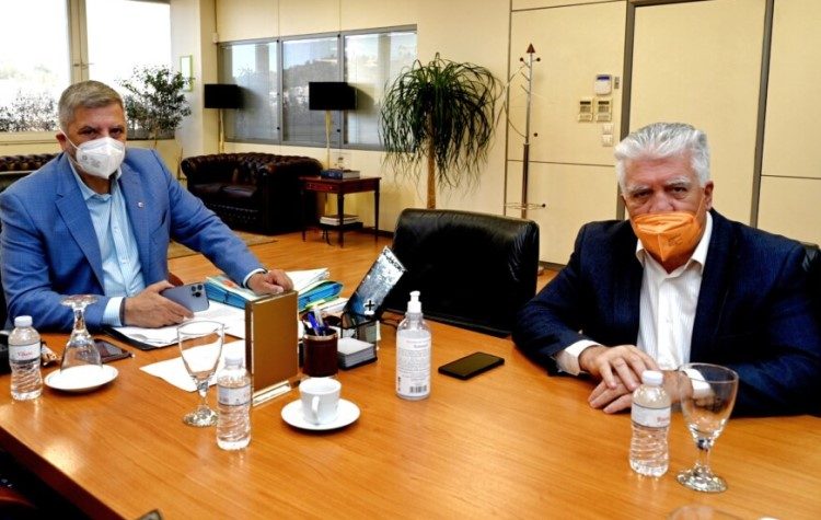 Συνάντηση Γ. Πατούλη και Β. Ζορμπά - Τα έργα που μπήκαν στο τραπέζι