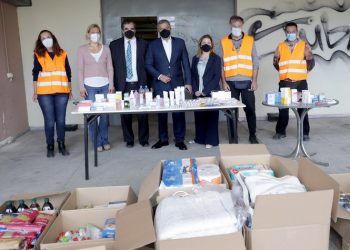 Ανθρωπιστική βοήθεια από Περιφέρεια Αττικής και Ισραηλιτική Κοινότητα Αθηνών στον λαό της Ουκρανίας