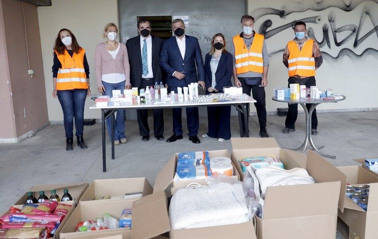 Ανθρωπιστική βοήθεια από Περιφέρεια Αττικής και Ισραηλιτική Κοινότητα Αθηνών στον λαό της Ουκρανίας