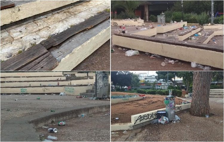 Νέο «SOS» από κατοίκους για την πλατεία Άη Γιάννη: «Κάθε φέτος και χειρότερα»