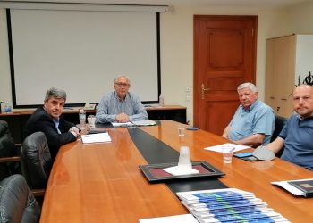 Συνάντηση Αμπατζόγλου με Γ.Σ. Αμαρουσίου και Α.Ο. Τριφυλλιακό Πολυδρόσου