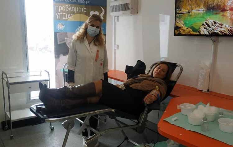 Βούλα Αρσένη-Λάμπρου στην «Α»: «Η αιμοδοσία είναι πράξη αγάπης και κοινωνικής ευαισθησίας»