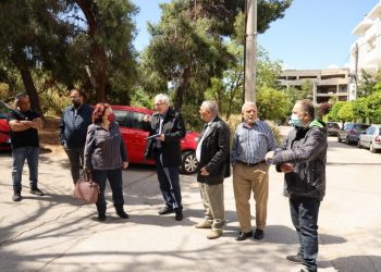 Αυτοψία Αμπατζόγλου στην περιοχή της Αγίας Φιλοθέης