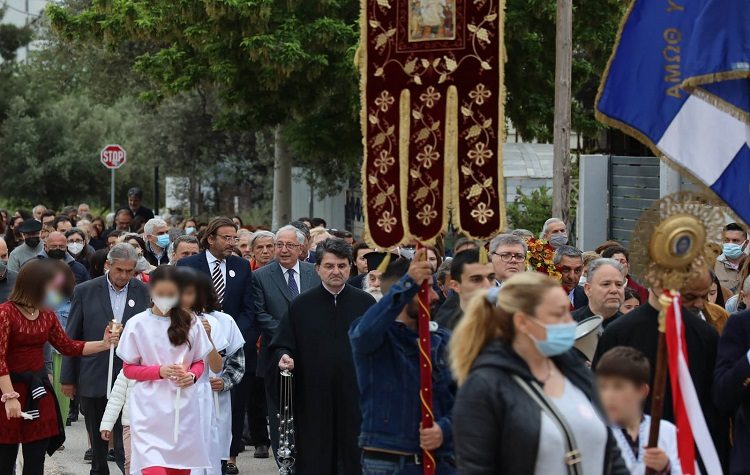 Με λαμπρότητα η γιορτή του Αγίου Θωμά Αμαρουσίου, στον νέο Ιερό Ναό της περιοχής
