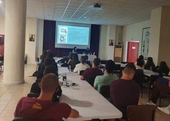 Σε εκδήλωση για τη διαχείριση του άγχους στις Πανελλήνιες Εξετάσεις συμμετείχαν μαθητές του 1ου Λυκείου