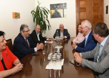 Συνάντηση του Δ. Κουτσούμπα με τον πρόεδρο της Κοινοβουλευτικής Συνέλευσης του Συμβουλίου της Ευρώπης