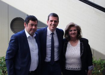 Σε εκδήλωση για τον πόλεμο στην Ουκρανία παραβρέθηκε ο Τάσος Μαυρίδης