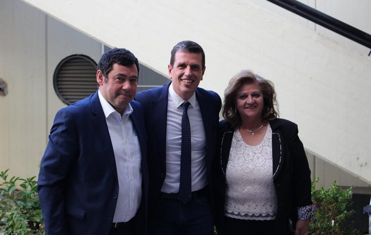 Σε εκδήλωση για τον πόλεμο στην Ουκρανία παραβρέθηκε ο Τάσος Μαυρίδης