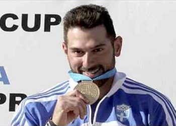 Ο Ωρωπιώτης Μάκης Μίτας δόξασε την Ελλάδα με το χάλκινο μετάλλιο στο παγκόσμιο κύπελο σκοποβολής