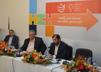 «Ενωμένοι» Γιώργος  Παπαδημητρίου και Παντελής Βλασσόπουλος για το Ηράκλειο