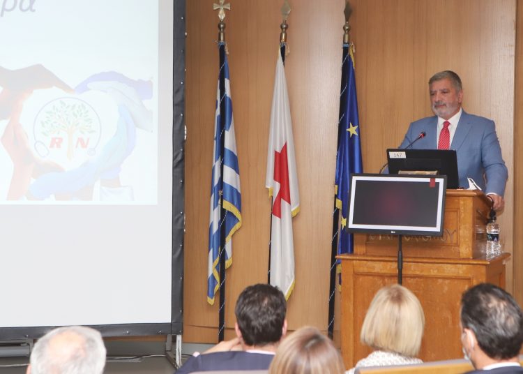 Ο Γ. Πατούλης στην εκδήλωση του «Ευαγγελισμού» για την Παγκόσμια Ημέρα Νοσηλευτή