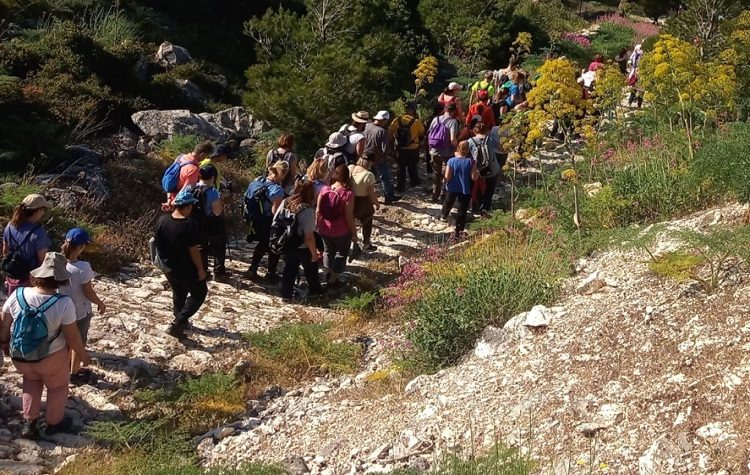 Η πεζοπορική διάσχιση της Ρεματιάς σηματοδότησε την έναρξη της 8ης Γιορτής Περιβάλλοντος