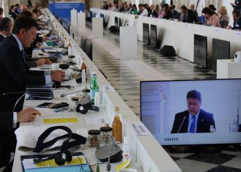 Παρέμβαση Μ. Βαρβιτσιώτη στην 132η Υπουργική Σύνοδο του Συμβουλίου της Ευρώπης