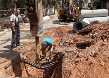 Σε πλήρη εξέλιξη έργα αντιπλημμυρικής προστασίας ύψους 1,5 εκ. ευρώ