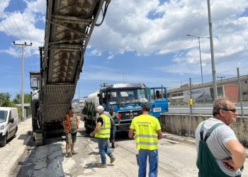 Έργα αναβάθμισης οδοστρώματος σε παλαιές εθνικές οδούς με πόρους της Περιφέρειας