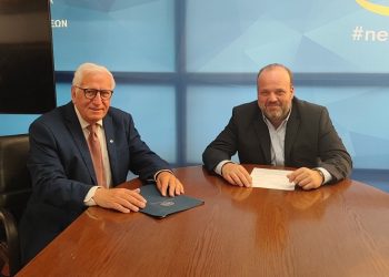 Για το δίκτυο ακαθάρτων του Ηλιακού Χωριού συζήτησαν ο Παναγιώτης Ιωάννου με τον διοικητή του ΟΑΕΔ Σπύρο Πρωτοψάλτη