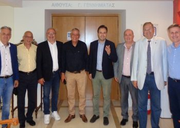 Τον πρόεδρο της ΚΕΔΕ Δ. Παπαστεργίου επισκέφτηκε κλιμάκιο του Δ.Σ. της Ένωσης Δημάρχων