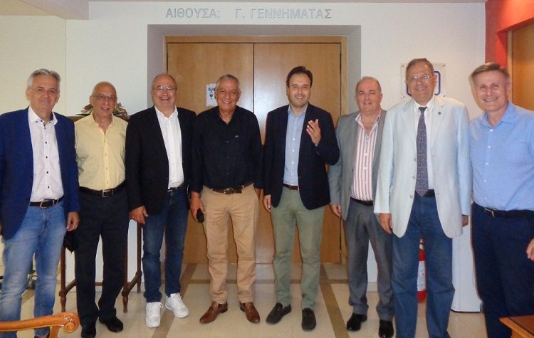Τον πρόεδρο της ΚΕΔΕ Δ. Παπαστεργίου επισκέφτηκε κλιμάκιο του Δ.Σ. της Ένωσης Δημάρχων