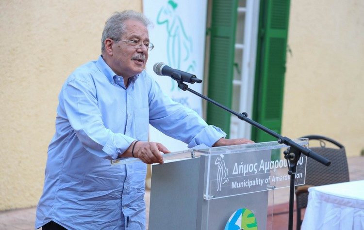 Παρουσία του δημάρχου Αμαρουσίου η διάλεξη του καθηγητή Δ. Μπουραντά στη Βορέειο Βιβλιοθήκη