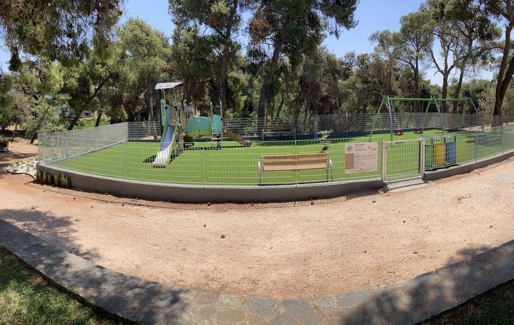 Mια σύγχρονη παιδική χαρά στο Πευκοδάσος Μελισσίων εγκαινιάζεται το Σάββατο 4 Ιουνίου