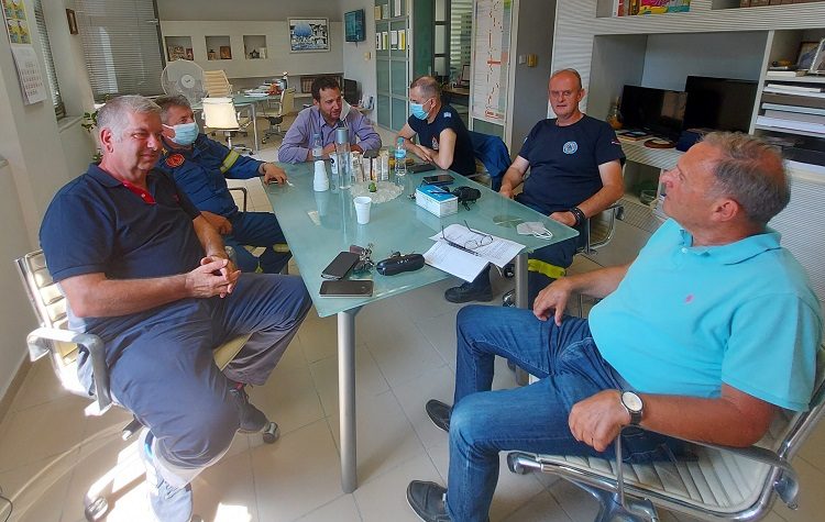 Με τη συμμετοχή του Βλ. Σιώμου συνεδρίασε το Σ.Τ.Ο. Πολιτικής Προστασίας του Δήμου Βριλησσίων