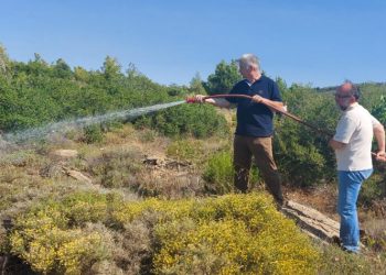 Εθελοντές και εργαζόμενοι του ΣΠΑΠ «δρόσισαν» τον Κοκκιναρά