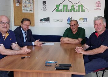 Τα μέτρα πυροπροστασίας στην ατζέντα της συζήτησης B. Σιώμου - Κ. Βαρλαμίτη