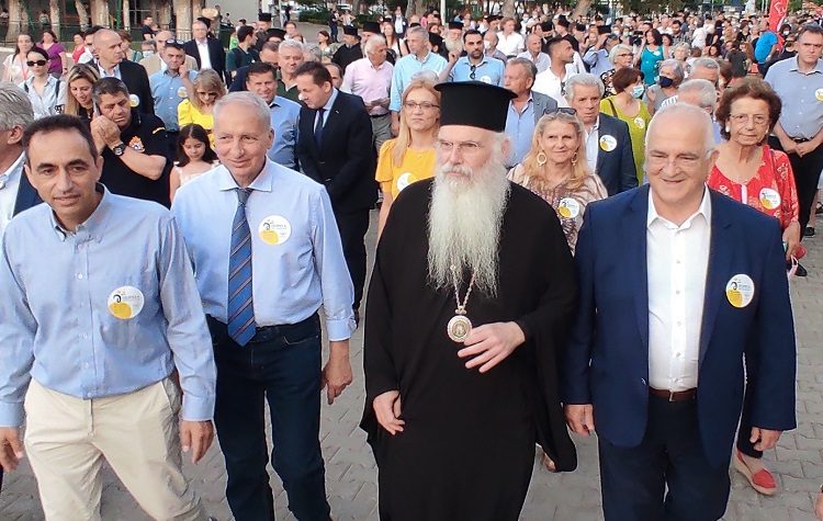 Με τη συμμετοχή του Δήμου Παλλήνης, η πρώτη «Πορεία της Γαλιλαίας»