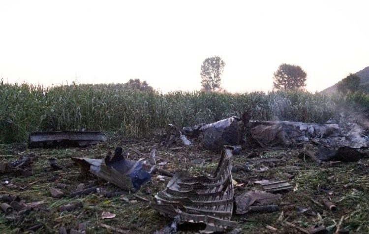 Πτώση αεροσκάφους Antonov στην Καβάλα, με 8 επιβαίνοντες και 12 τόνους πυρομαχικών