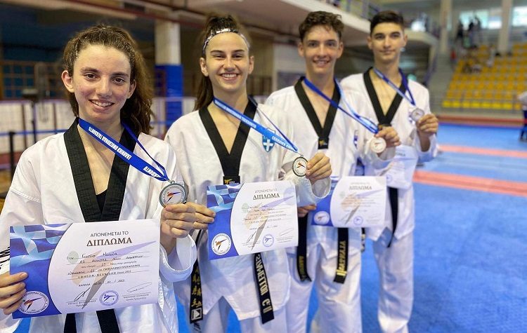 Αίαντας Πεύκης- Τάε Κβον Ντο: Πρωταθλήτρια Ελλάδας στις νεάνιδες η Μελίνα Γεωργίου
