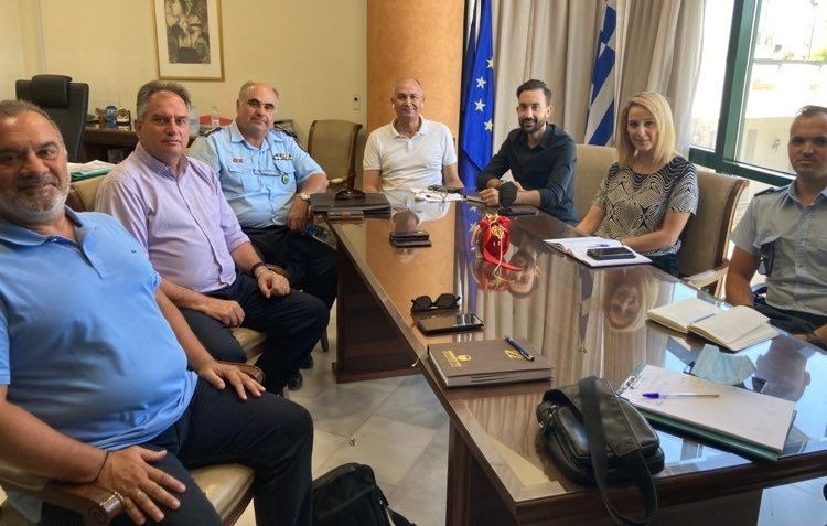 Η ασφάλεια στο επίκεντρο της συνάντησης της διοίκησης του Δήμου με υψηλόβαθμα στελέχη της ΕΛ.ΑΣ